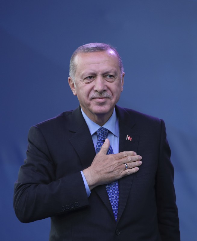 The Latest: Erdogan says operation in Syria has started