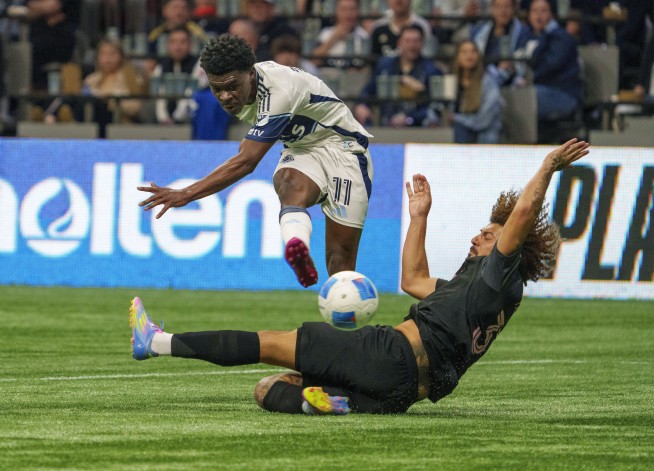 Whitecaps beat Lionel Messi and Inter Miami 2-0 in 1st leg of CONCACAF Champions Cup semifinal