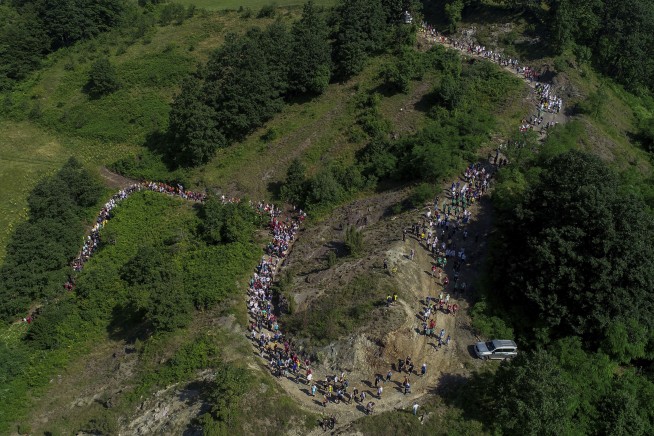 Thousands march in Bosnia to mark 1995 Srebrenica genocide as ethnic tensions linger on