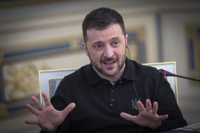 AP Interview: Zelenskyy says excluding Ukraine from US-Russia talks about war is 'very dangerous'