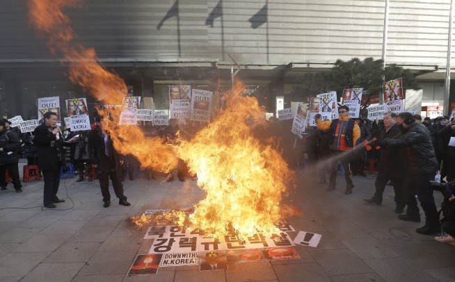 The Latest: N. Koreans happy with country's nuclear test