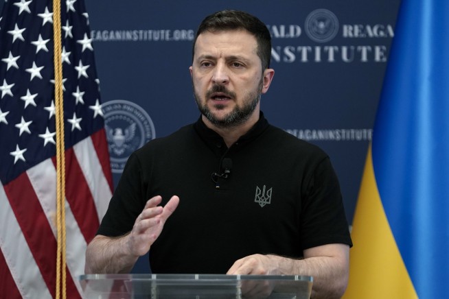 Zelenskyy says the world cannot wait until the US election in November to take action to repel Putin