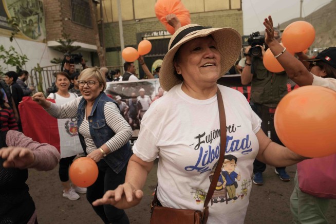 Former Peruvian President Alberto Fujimori is freed from prison on humanitarian grounds