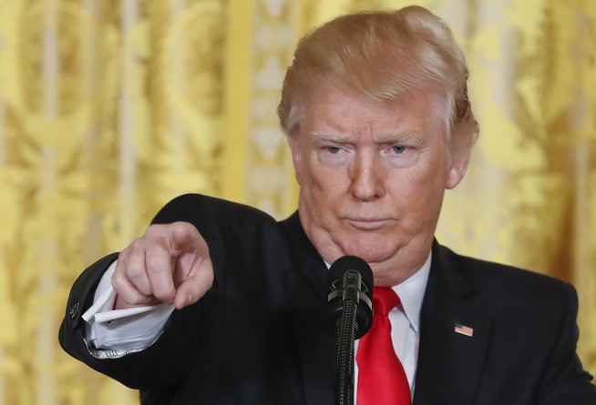 Trump, in unprecedented fashion for a president, rips press