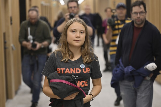 Climate activist Greta Thunberg fined again for a climate protest in Sweden