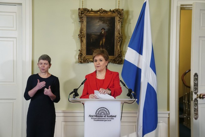 Scottish leader Nicola Sturgeon leaves post after 8 years