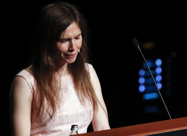 Knox accuses media of having built false story around her