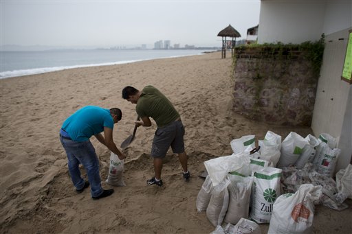 The Latest: Hurricane Patricia makes landfall in Mexico