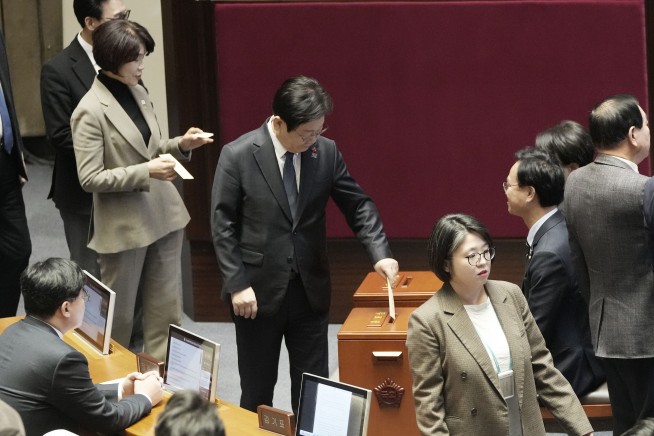 South Korea's opposition-controlled National Assembly votes to impeach acting President Han