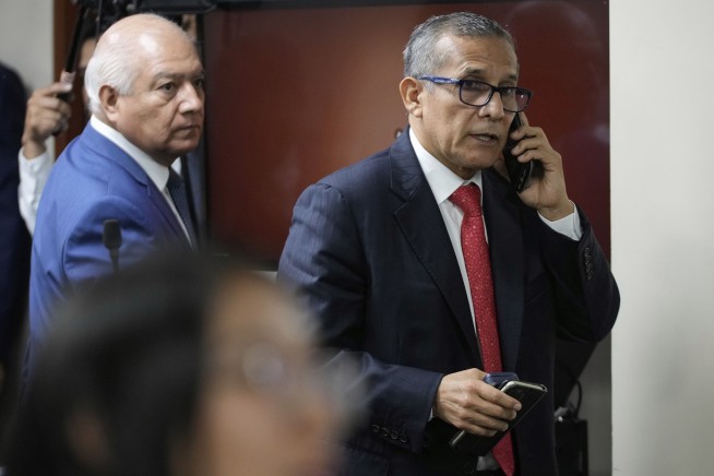 Peruvian court sentences former President Humala and wife to 15 years for money laundering