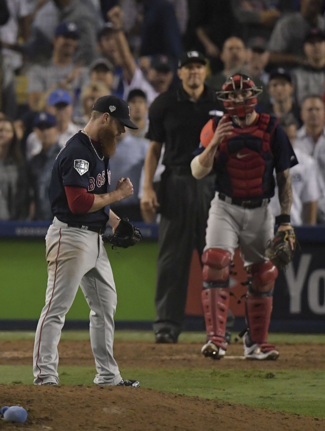 Rally Sox! Boston on brink of title after 9-6 win over LA