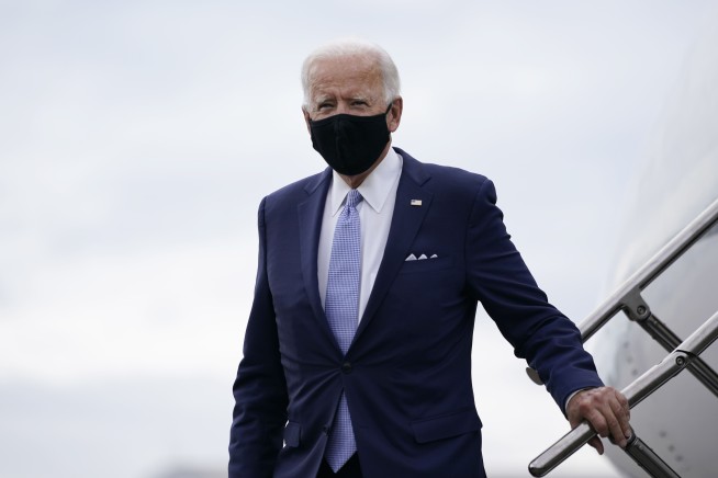 Biden hits campaign trail, blames Trump for city violence