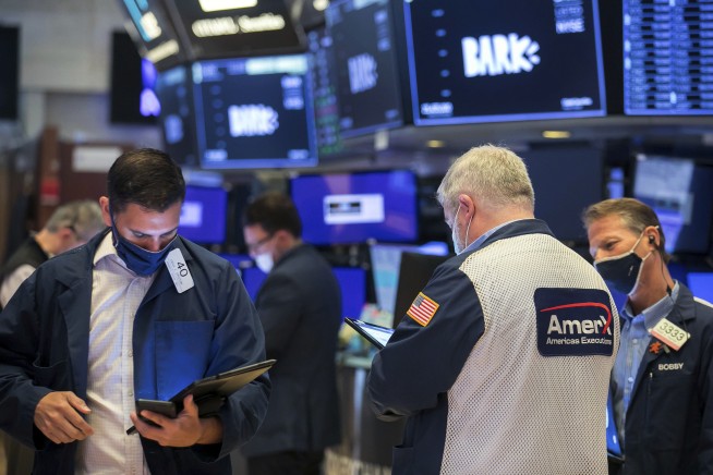Stocks manage modest gains overall; AMC nearly doubles