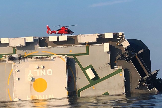 Fourth and final crewman pulled alive from capsized ship