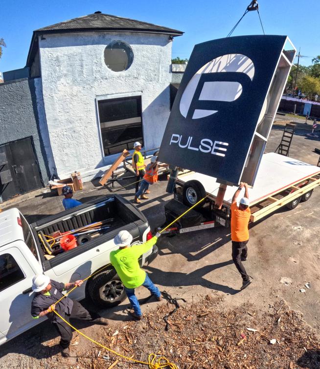 Pulse nightclub is demolished to make way for a memorial to the 2016 mass shooting