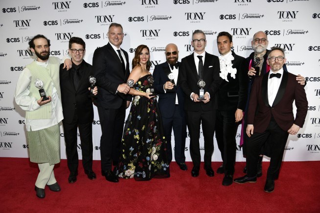 'The Outsiders' wins best musical and 'Stereophonic' best play as women make strides at Tony Awards