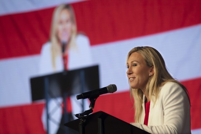 Marjorie Taylor Greene's candidacy challenged at hearing