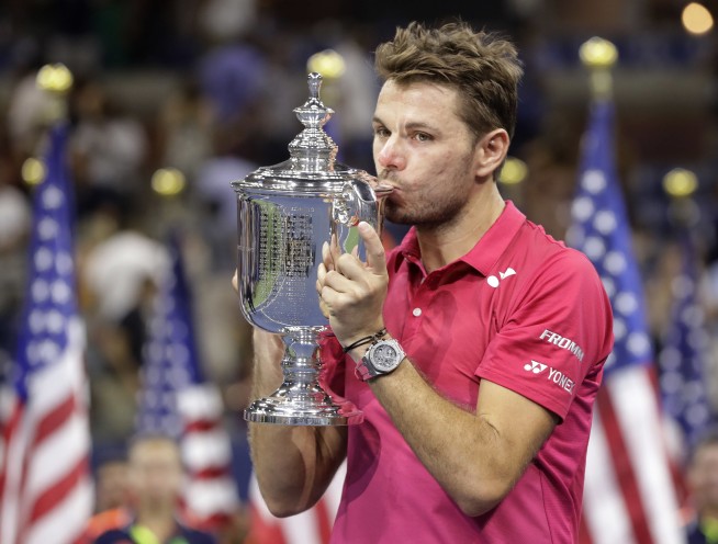 The Latest: US Open champ Wawrinka notes 9/11 in victory