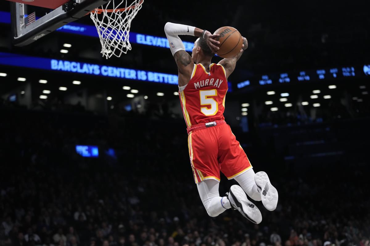Bridges has 42, Nets rout Hawks to boost lead for No. 6 seed