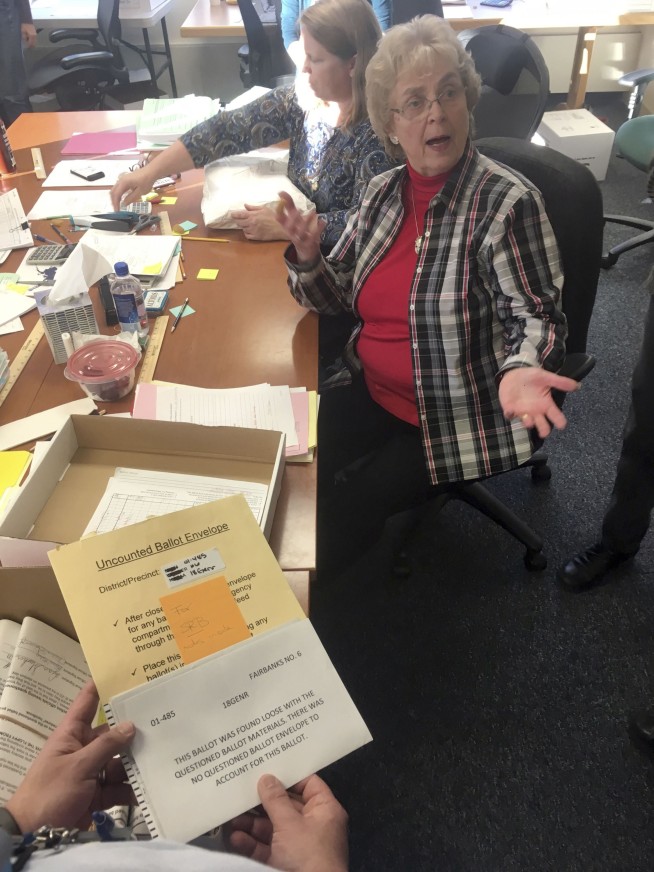 Every vote counts: Mystery ballot could decide Alaska race