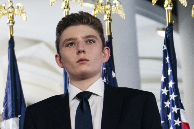 Barron Trump, 18, to make political debut as Florida delegate to the Republican convention