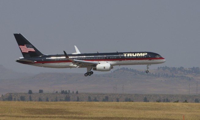 Donald Trump headlines Montana rally after plane was diverted but landed safely