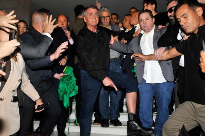 Bolsonaro briefly leaves Brazilian prison for medical tests after a fall from his bed