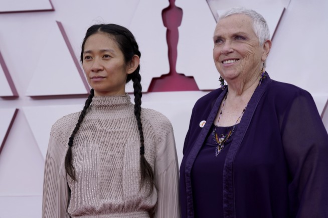 Chloé Zhao makes history with best director Oscar win