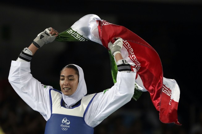 Iran's only female Olympic medalist reportedly defects