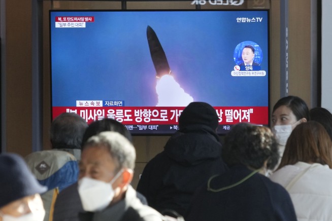 S. Korea fires 3 test missiles in response to North launches