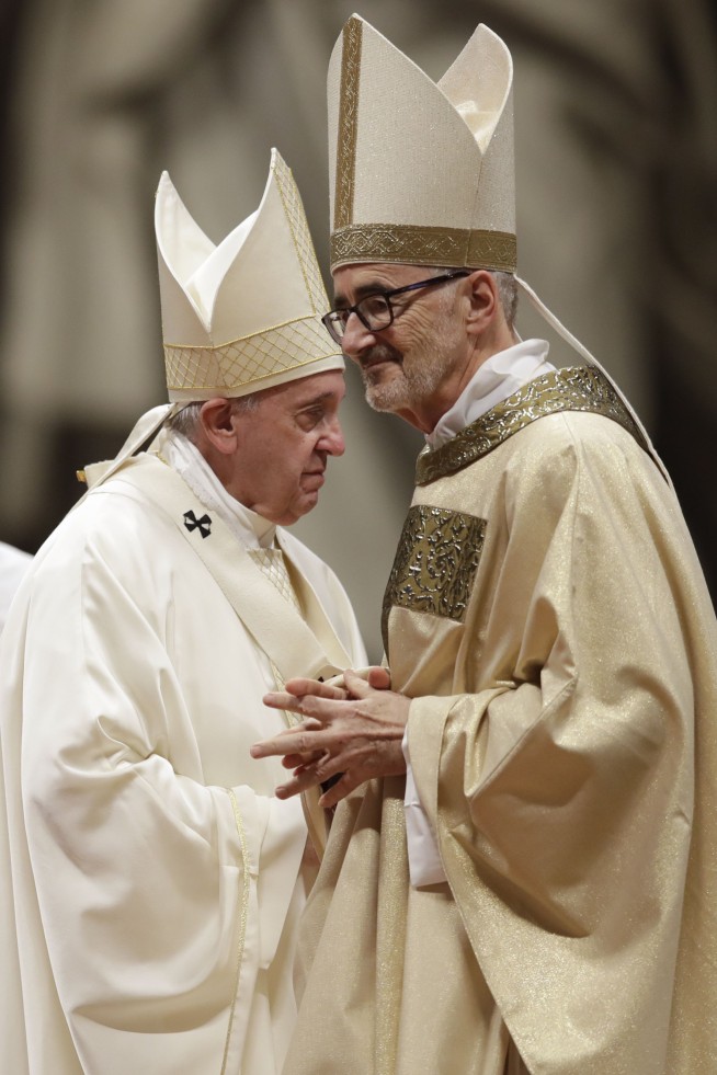 Pope urges compassion in making 13 cardinals in his likeness