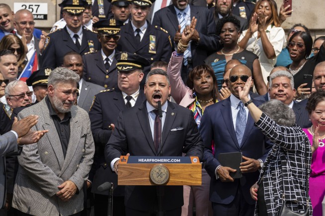 Veteran police official Edward Caban becomes first Latino to head the NYPD