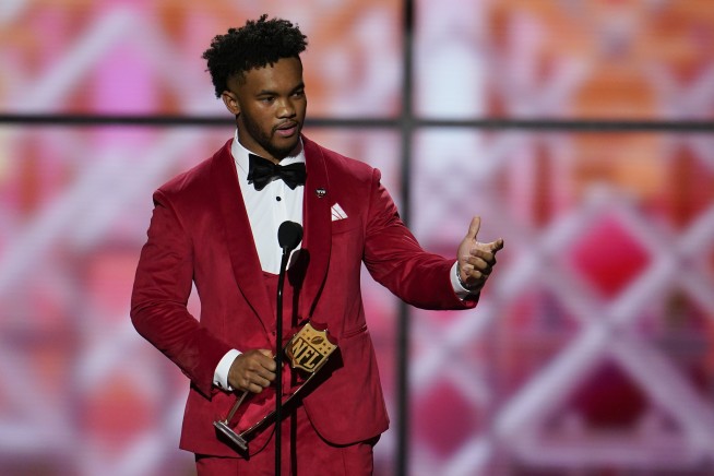 The Latest: Ravens QB Lamar Jackson wins NFL MVP honors