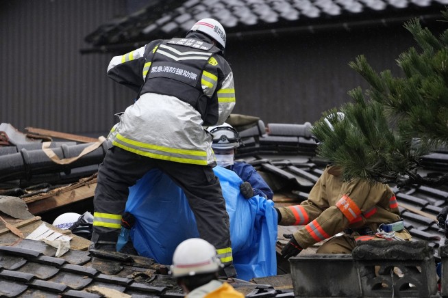 Powerful earthquakes in Japan leave at least 62 dead. Fears grow about saving people still trapped