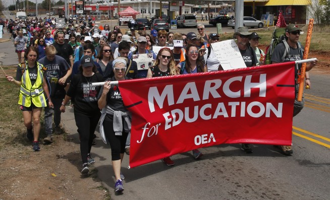 Oklahoma Republicans refuse to bow to teachers' demands