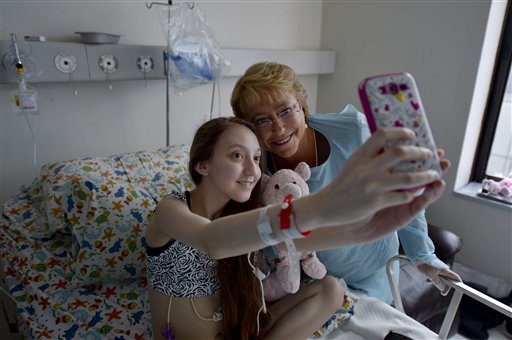Chile's president meets with ailing teen who asked to die