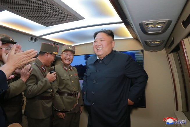 Kim says North Korean launches were warning to US, South