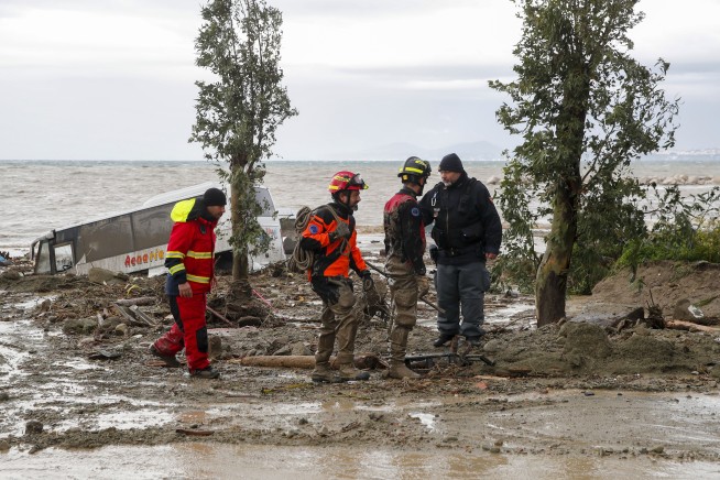 1 dead, up to 12 missing in landslide on Italian island