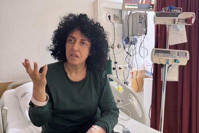 Nobel laureate Narges Mohammadi is transferred to a Tehran hospital, her foundation says