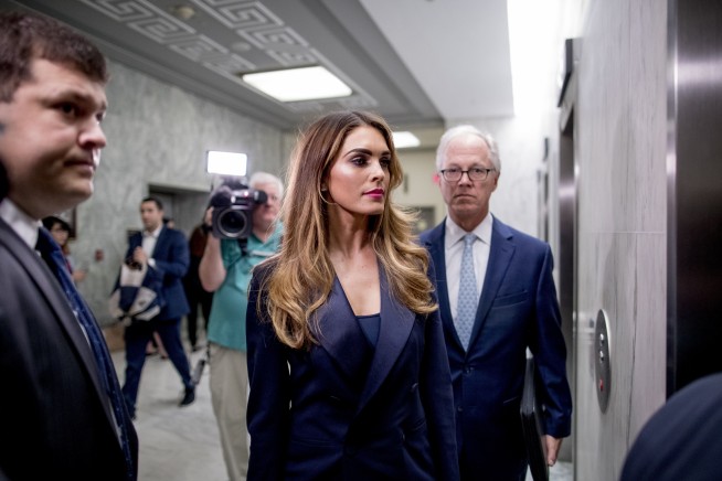 Hicks won't talk about Trump White House in interview