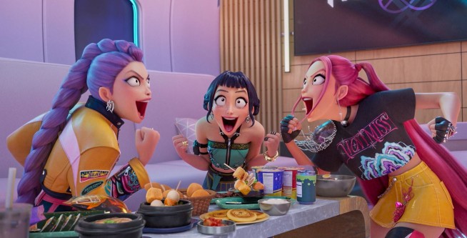 'KPop Demon Hunters' gives Netflix its first box-office win