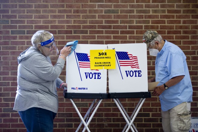 The Latest: Jacobs wins special election to replace Collins