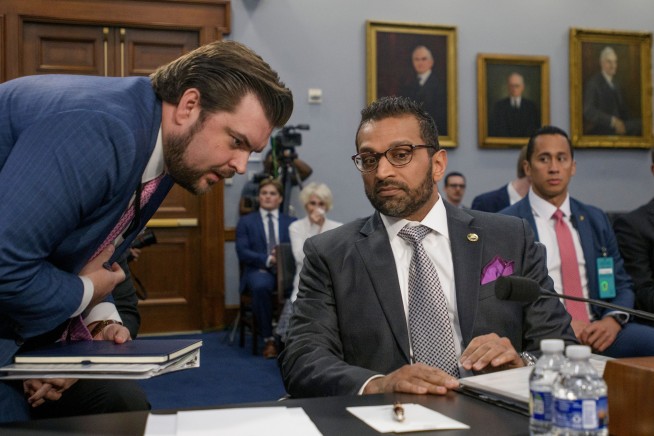 A day after saying FBI needs more resources, Patel strikes different tone to Congress on budget plan