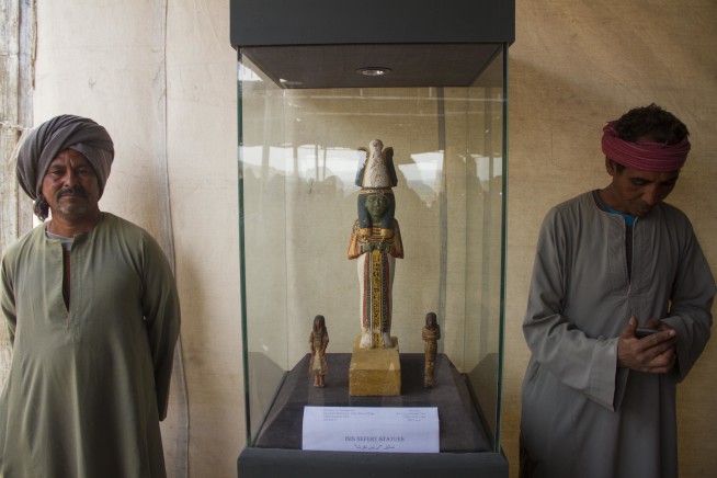 Archaeologists discover 2 ancient tombs in Egypt's Luxor