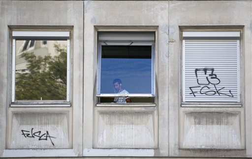 Where to house Europe's migrants? Schools, barracks, parks