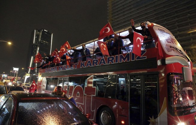 The Latest: Turkey likely to extend state of emergency