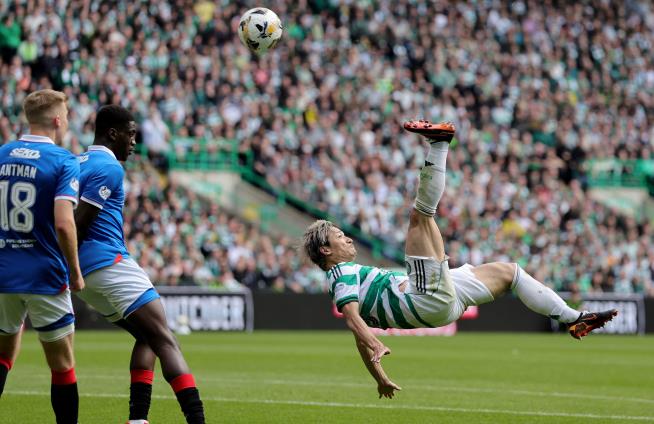 Celtic rallies to beat Rangers in Old Firm derby and keeps heat on Hearts in Scottish title race