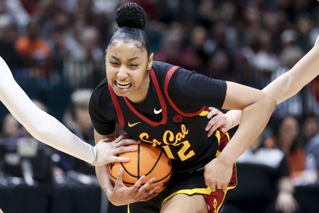 South Carolina, Iowa, USC and Texas are the top seeds in the women's NCAA Tournament