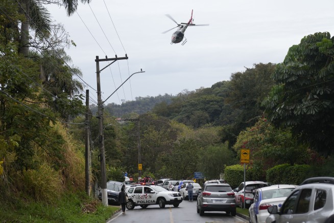 Plane crashes in Brazil's Sao Paulo state, killing all 61 aboard, airline says