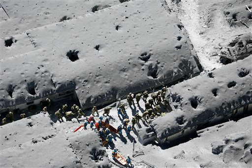 5 more bodies found at Japan volcano; toll now 36